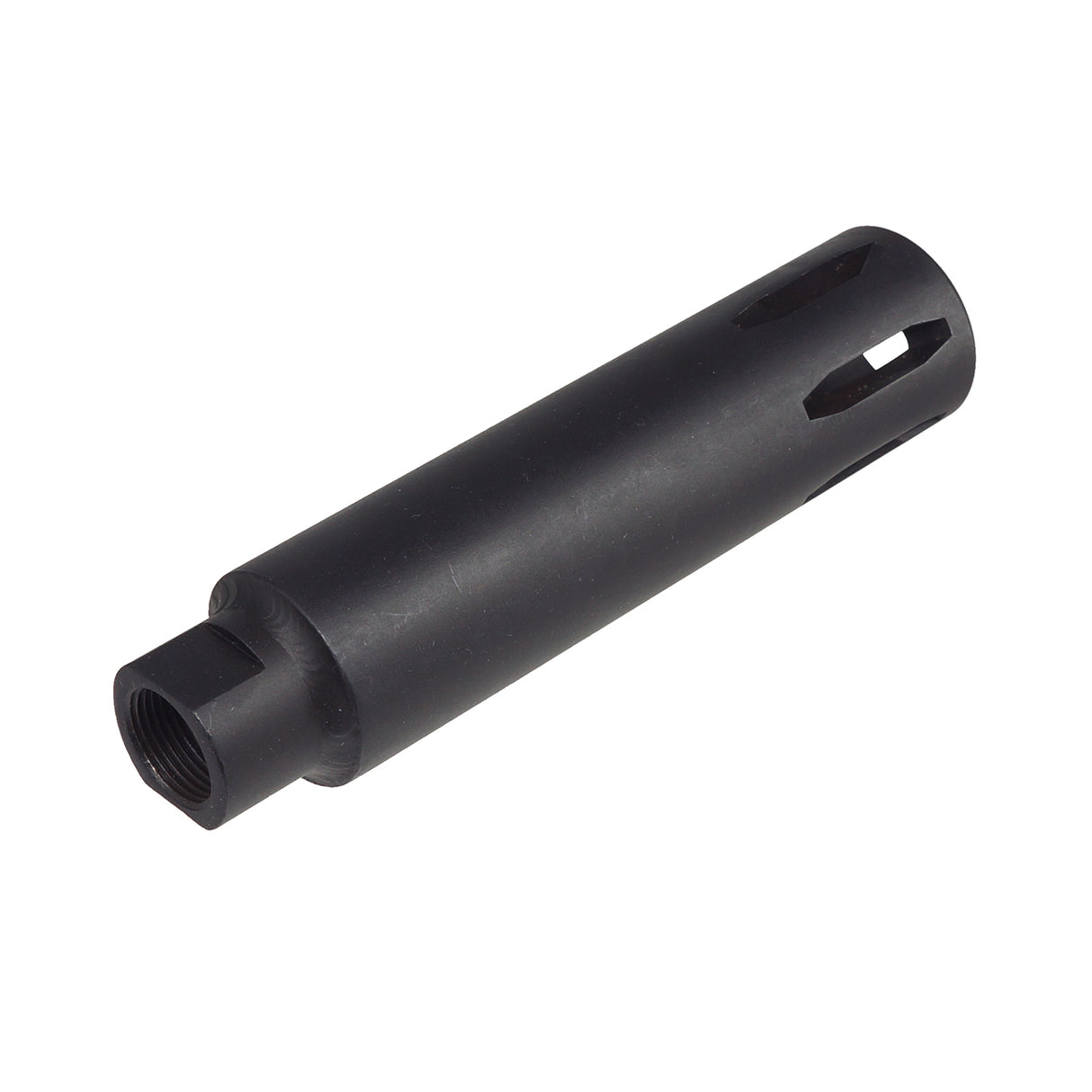 Angry Gun XM177 Steel Moderator Flash Hider for 14mm- ( AG-XM177M )