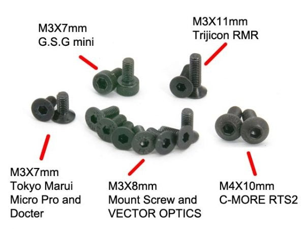 AIP Aluminum RMR / RTS2 Dot Sight Mount - Type.3 ( AIP-002-MR-05P )