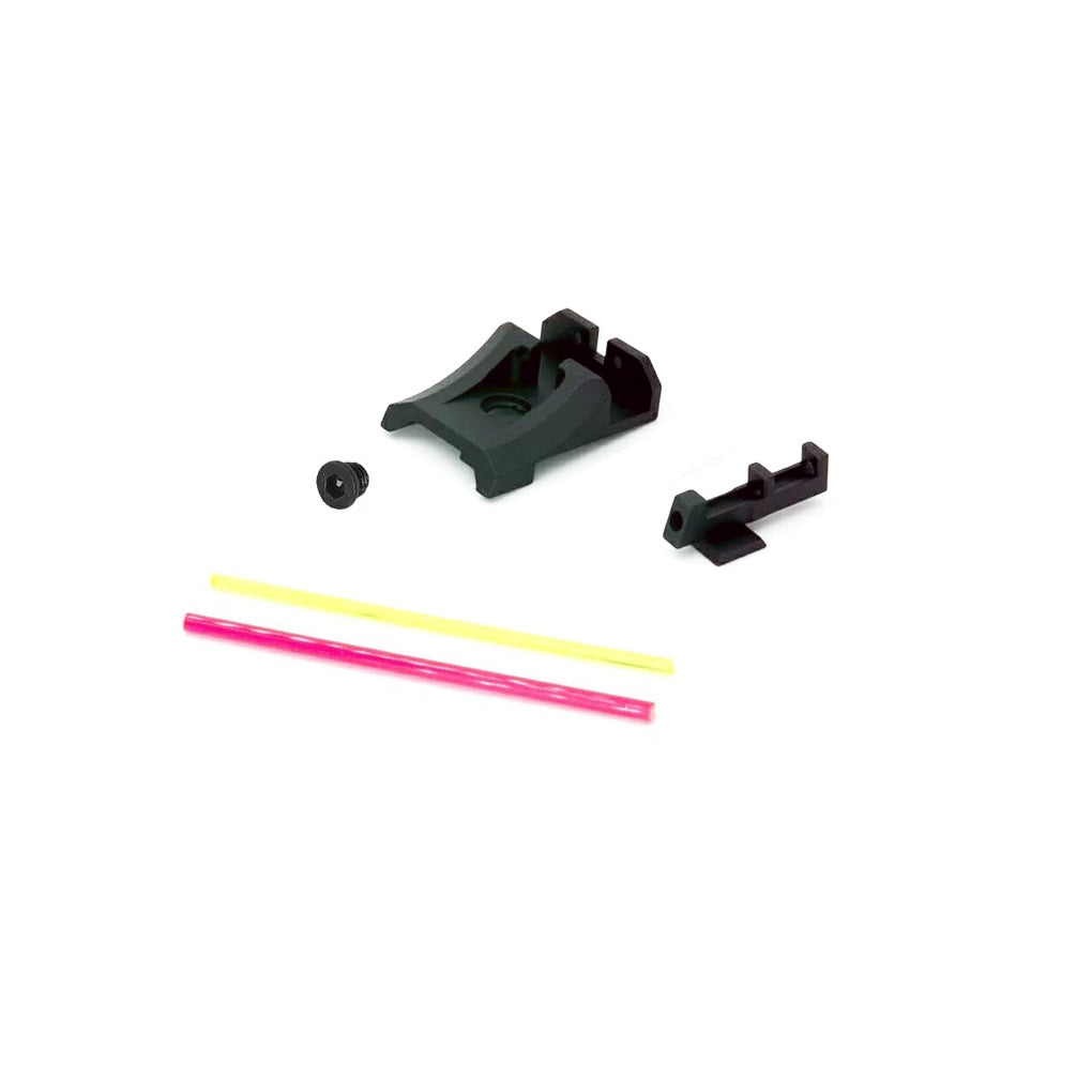 AIP Aluminum Fiber Sight Set for Marui Hi-Capa 4.3 GBB Airsoft Pistol ( AIP-005-TM43 )