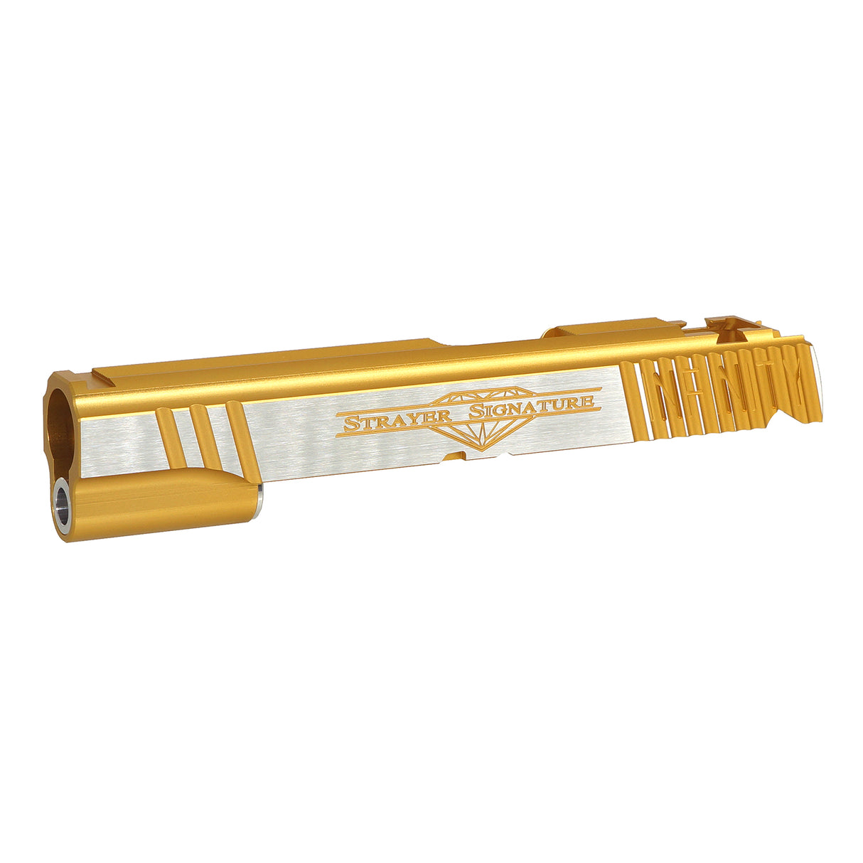 Airsoft Masterpiece Infinity Strayer Signature Slide for Marui Hi-Capa 5.1 Airsoft  ( SL-IFSS ) Gold