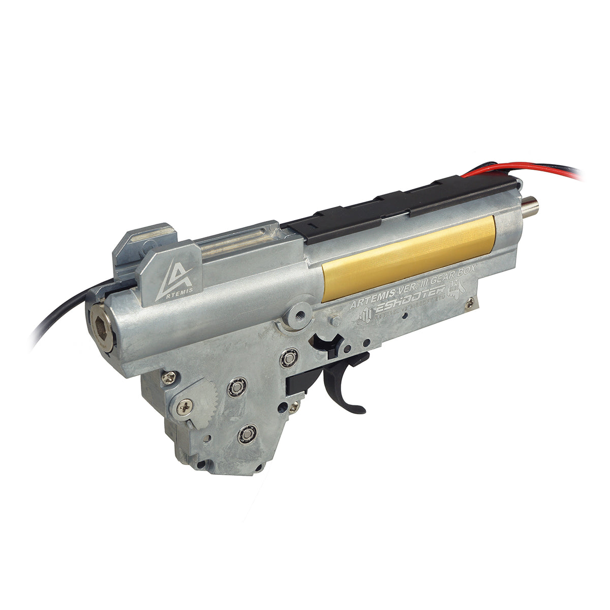 APS Ver.3 Artemis Complete Gearbox w/E-Shooter ETU Front Wire ( Artemis-III )