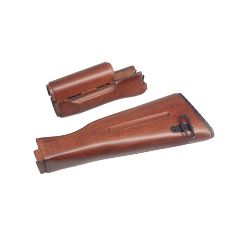 APS Type 74 Wooden Stock Set for APS AK / ASK Series ( APS-EE018 )