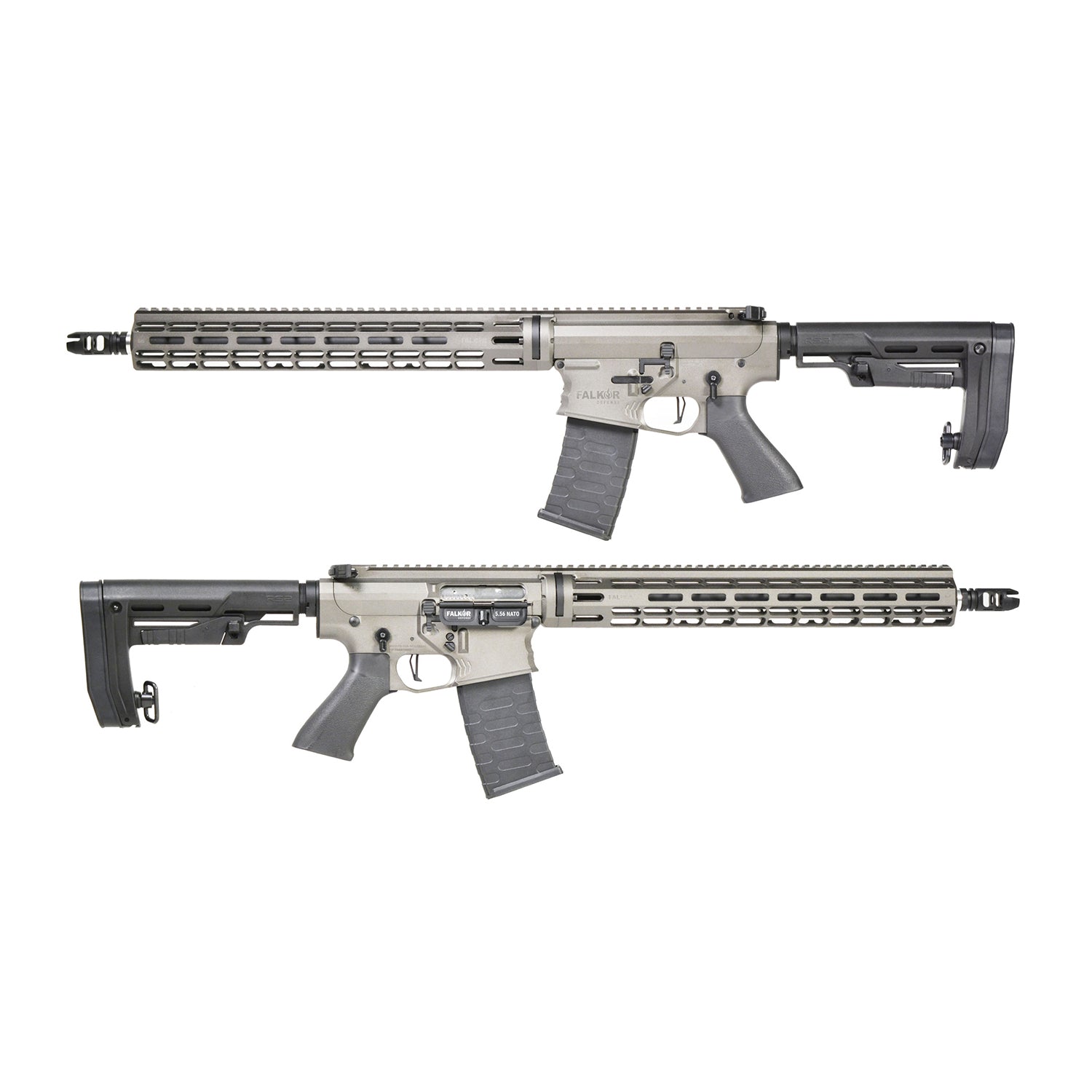 APS Falkor Defense Recce 223 Ambi Sport AEG Grey with Edge