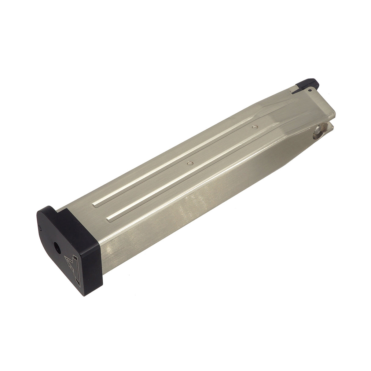 Army Armament 45 Rds Long Gas Magazine - Silver for R601 TTI Combat Master Airsoft ( MAG-R601-3 )