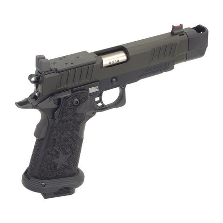 Army Armament Staccato P Comp 2011 Stippling Grip GBB Airsoft ( ARMY-R611-2A )