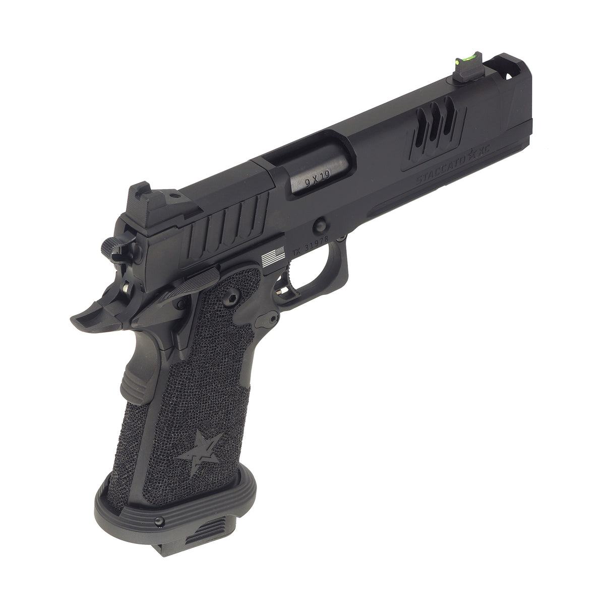 Army Armament Staccato XC 2011 GBB Stippling Grip Airsoft Pistol ( ARMY-R618A )