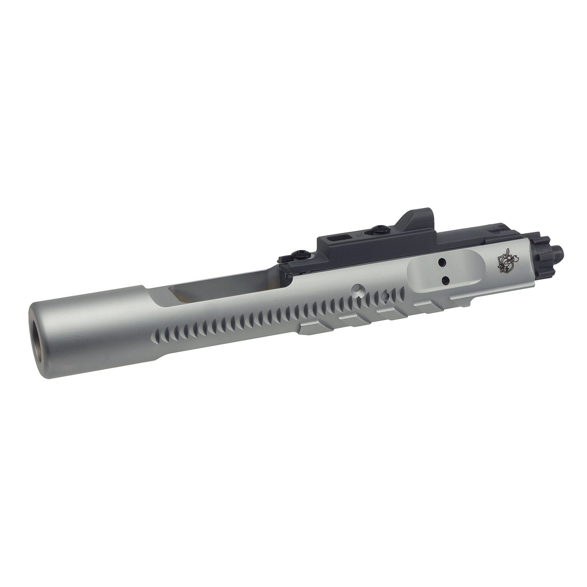 Angry Gun KAC Steel Chrome Sand Cutter Bolt Carrier w/MPA Nozzle for Marui MWS M4 GBB