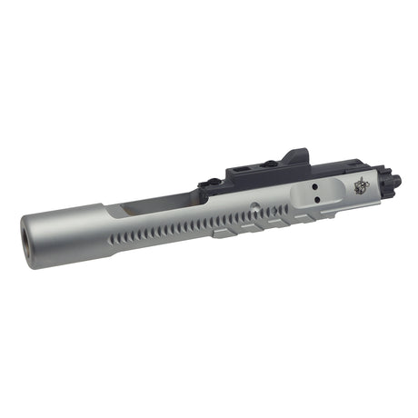 Angry Gun KAC Steel Chrome Sand Cutter Bolt Carrier w/MPA Nozzle for Marui MWS M4 GBB