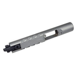 Angry Gun KAC Steel Chrome Sand Cutter Bolt Carrier w/MPA Nozzle for Marui MWS M4 GBB