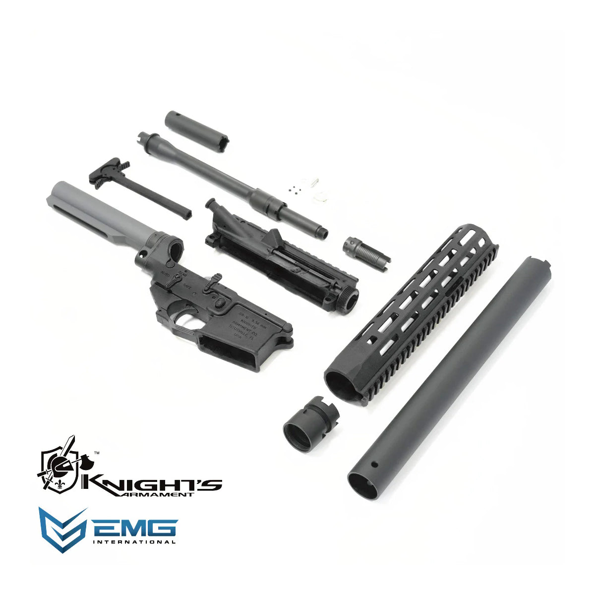 Angry Gun KAC Licensed KS3 MWS GBB Conversion Kit Standard Ver. Black