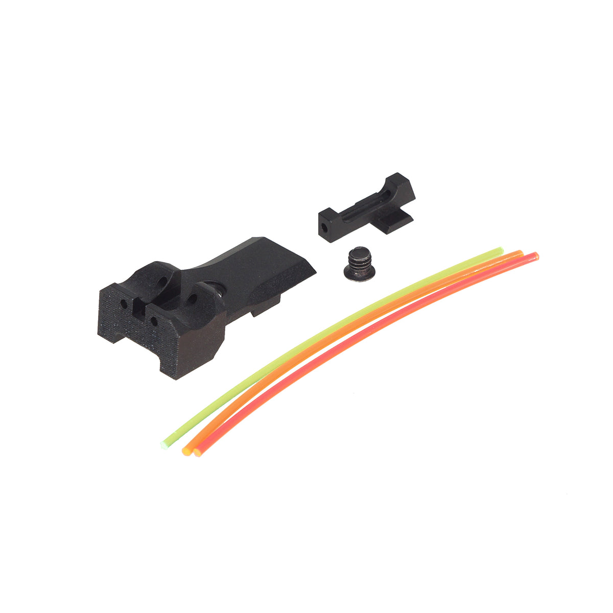 Bb&t Set BBT Aluminum Fiber Sight Set for Marui Hi-Capa 5.1 Airsoft ( BBT-TMHC ...