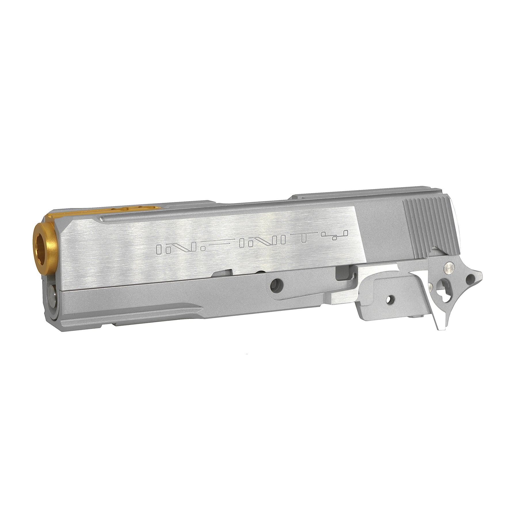 Bomber CNC Aluminum 3.9Inch SV Tiki Kit for Marui Hi-Capa - Shiny