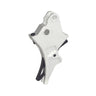 CowCow CNC Aluminum Tactical Trigger Ver.2 for Marui M&P9 GBB Airsoft Silver