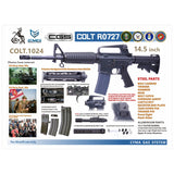 CYMA CGS COLT 727 M16A2 Carbine GBB Airsoft ( COLT.1024 )