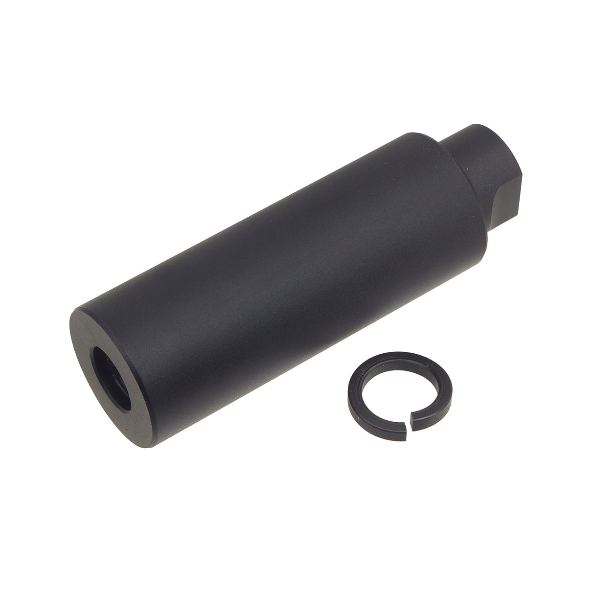CYMA CAR-15 Mock Moderator Flash Hider for 14mm- ( CGS-FH-0008 )
