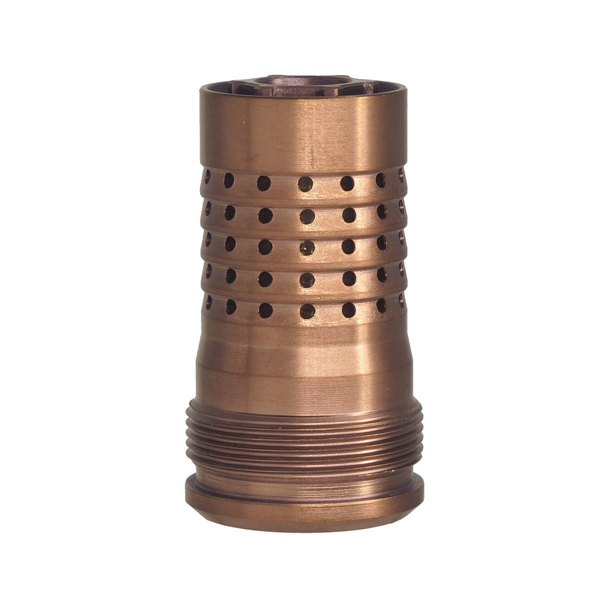 C&C Tac Cherry Bomb Style Steel Flash Hider for 14mm- ( CCT0170 )