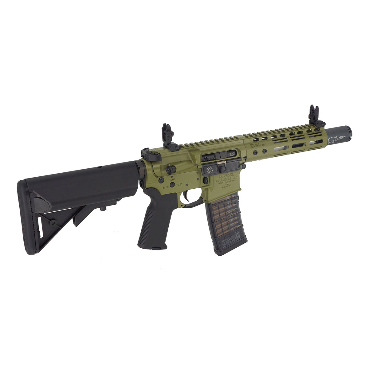 CYMA CGS Noveske N4 7.0 Inch PDW GBB Airsoft ( NOV-1202-OD ) OD