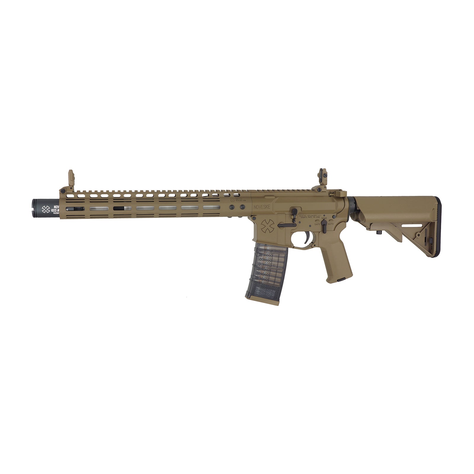 CYMA CGS Noveske N4 13.5 Inch GBB Rifle ( NOV-1203-FDE ) – 18 Airsoft