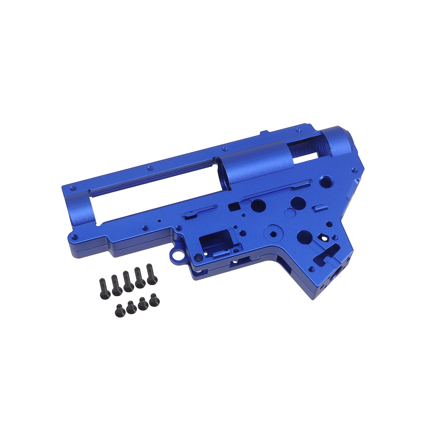 CYMA CNC Aluminum Gearbox Case for CM097 AEG ( CYMA-M229-BL