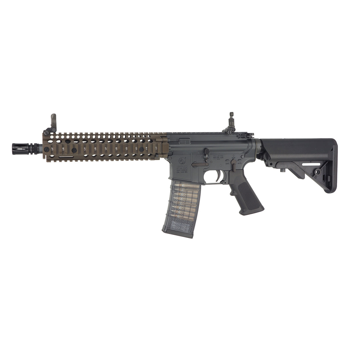 CYMA CGS 10.5 Inch COLT MK18 MOD1 GBB Airsoft ( CYMA-COLT1001-BK )