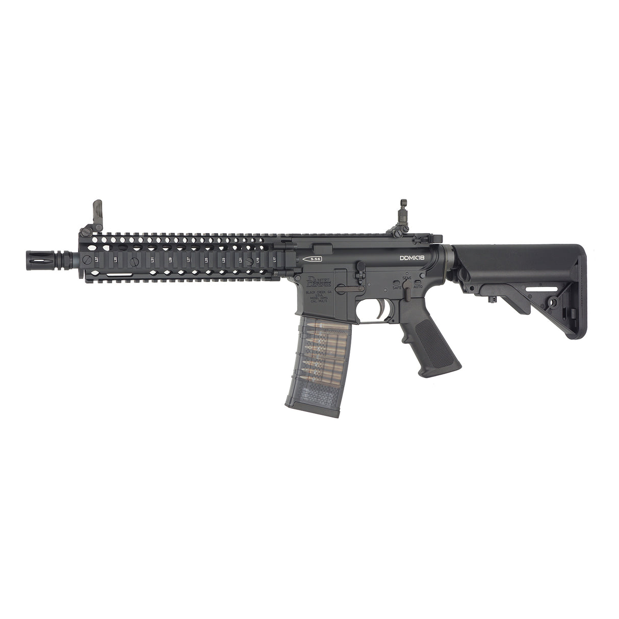 CYMA CGS 10.5 Inch Daniel Defense MK18 GBB Airsoft ( CYMA-DD1101-BK )