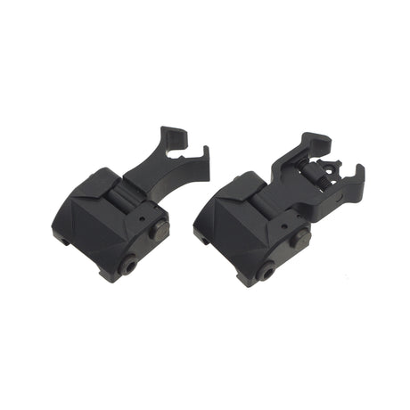 CYMA Diamond Shaped Aperture Flip-Up Sight Set for 20mm Rail ( CYMA-HY340 )