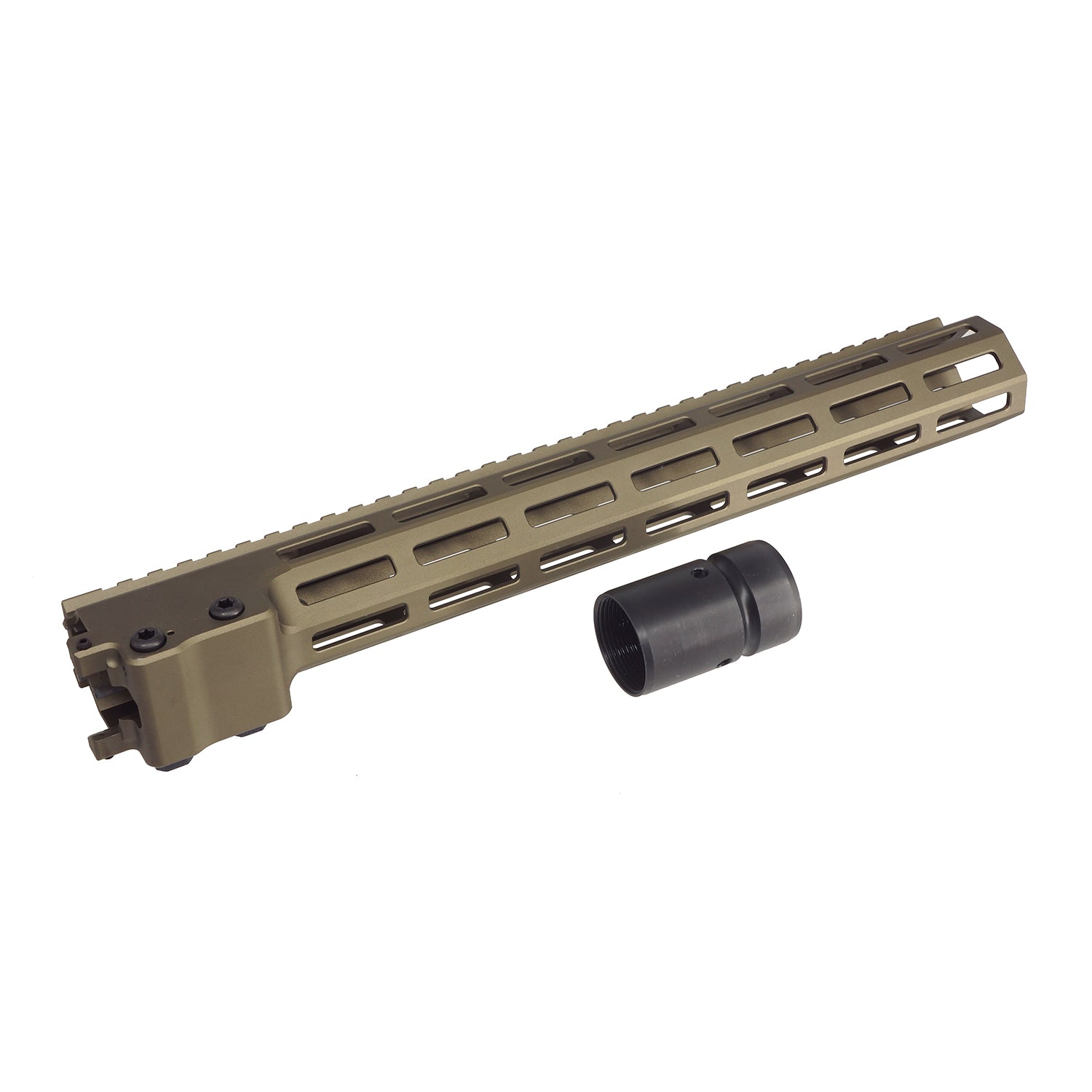 CYMA URGI MK16 M-Lok Handguard - Tan for AR / M4 Airsoft ( L001