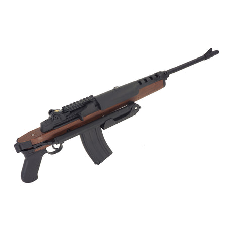 Double Bell Mini-14 A-Team Faux Wood AEG Airsoft -Black ( DB-908-1 )