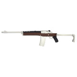 Double Bell Mini-14 A-Team Faux Wood AEG Airsoft -Silver ( DB-908 )