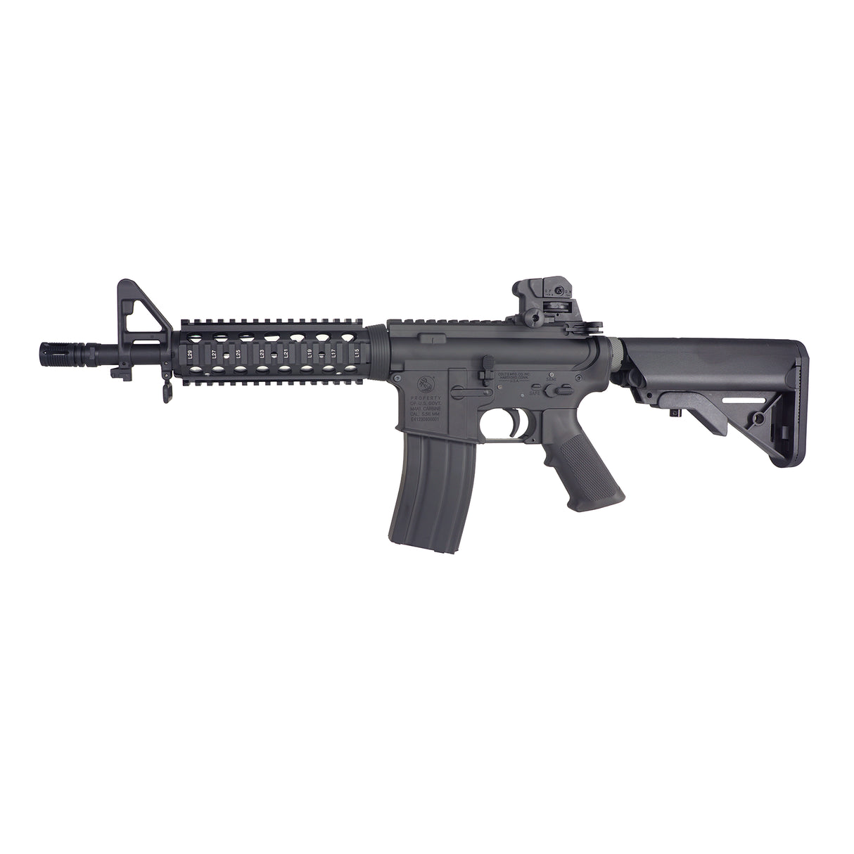 E&C COLT M4 CQBR Block1 E-Bolt System AEG Airsoft VER.2 ( EC-302-EBS )