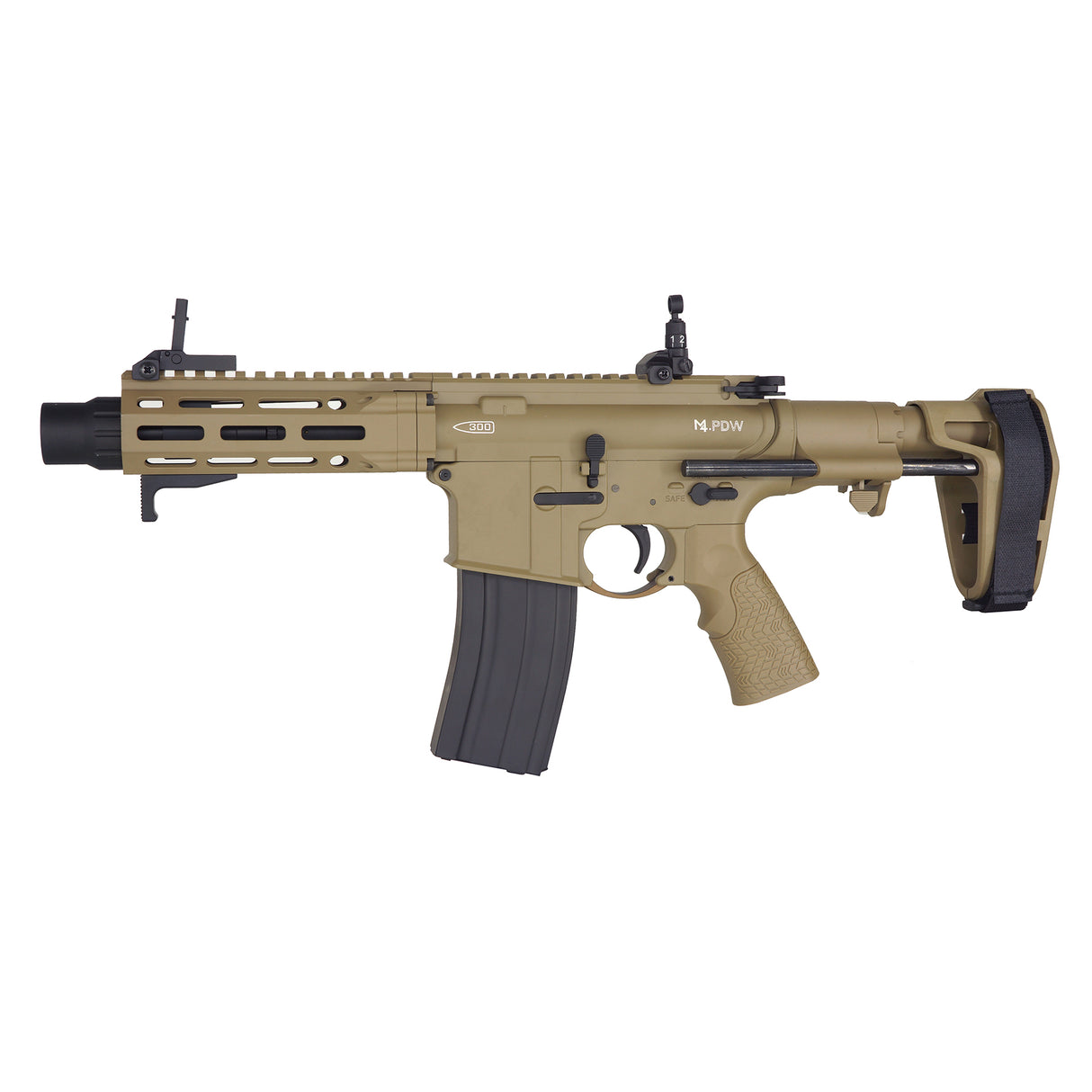 E&C M4 PDW E-Bolt System AEG Airsoft ( EC-645-2-EBS )