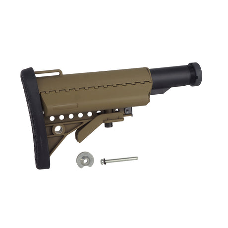 E&C VT Style Retractable Crane Stock with Stock Tube for M4 Airsoft ( EC-MP056 )