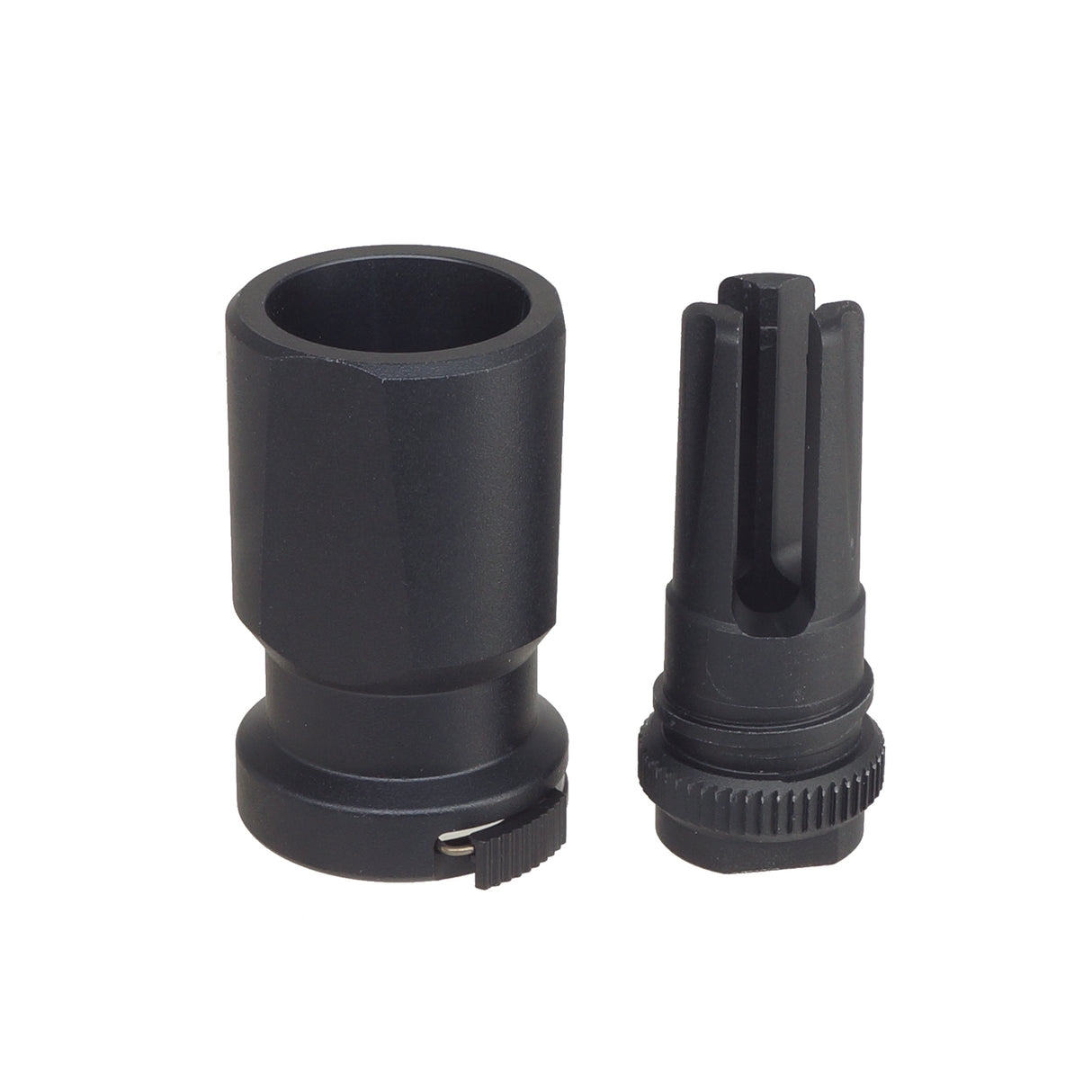 E&C Blackout 51T Airsoft Flash Hider w/Diverter for 14mm- ( EC-MP236 )