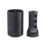 E&C Flash Hider w/Blast Diffuser for 14mm- ( EC-MP247 )