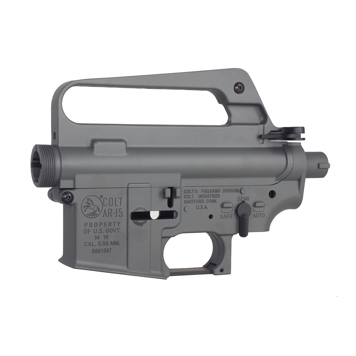 E&C COLT M16VN Metal Receiver for AR / M4 AEG ( MP312C-GY-LI )