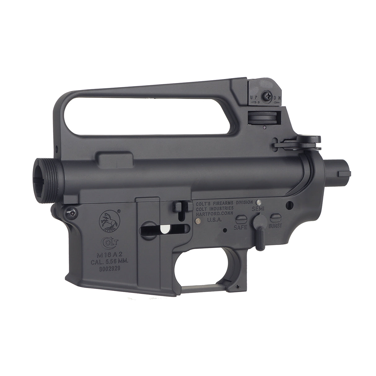E&C COLT M16A2 Metal Receiver for AR / M4 AEG ( MP314C-BK-LI )