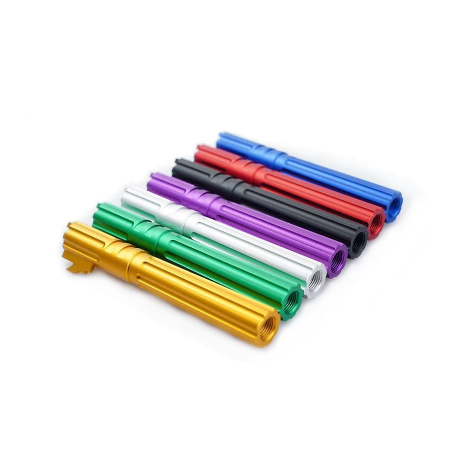 5KU 5.1 Inch Aluminum Threaded Outer Barrel for Marui Hi