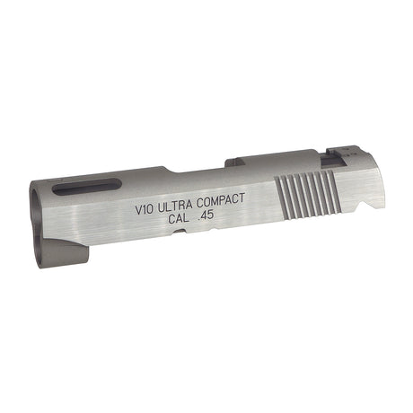 Guarder Aluminum Slide - Ceramic/Silver for Marui V10 GBB ( V10-40C )