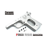 Guarder Aluminum Frame - Ceramic/Silver for Marui V10 GBB ( V10-41C )