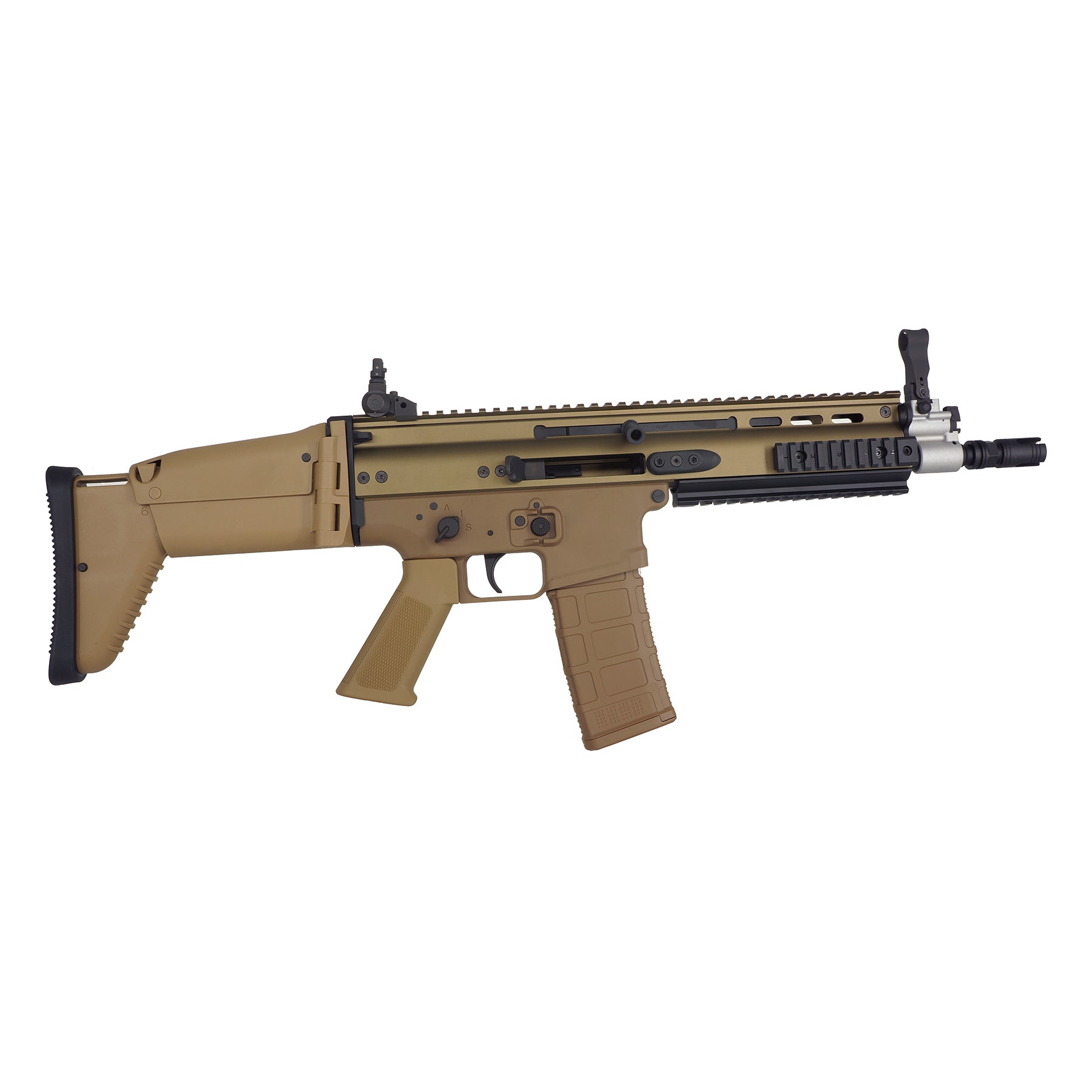 Guns Modify FN SCAR-L MK2 MWS GBB Airsoft - Tan ( GMR-B01 ) – 18 Airsoft