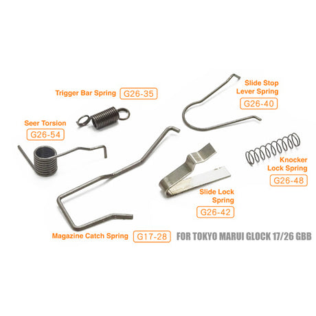 Guarder Enhanced Spring Set for Marui / KJ / WE G-Series ( GLK-86 )