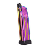 JDG CompMag 31Rds Competition Magnetic Magazine Performance Ver. for Marui Hi-Capa Airsoft JDG0061 Rainbow
