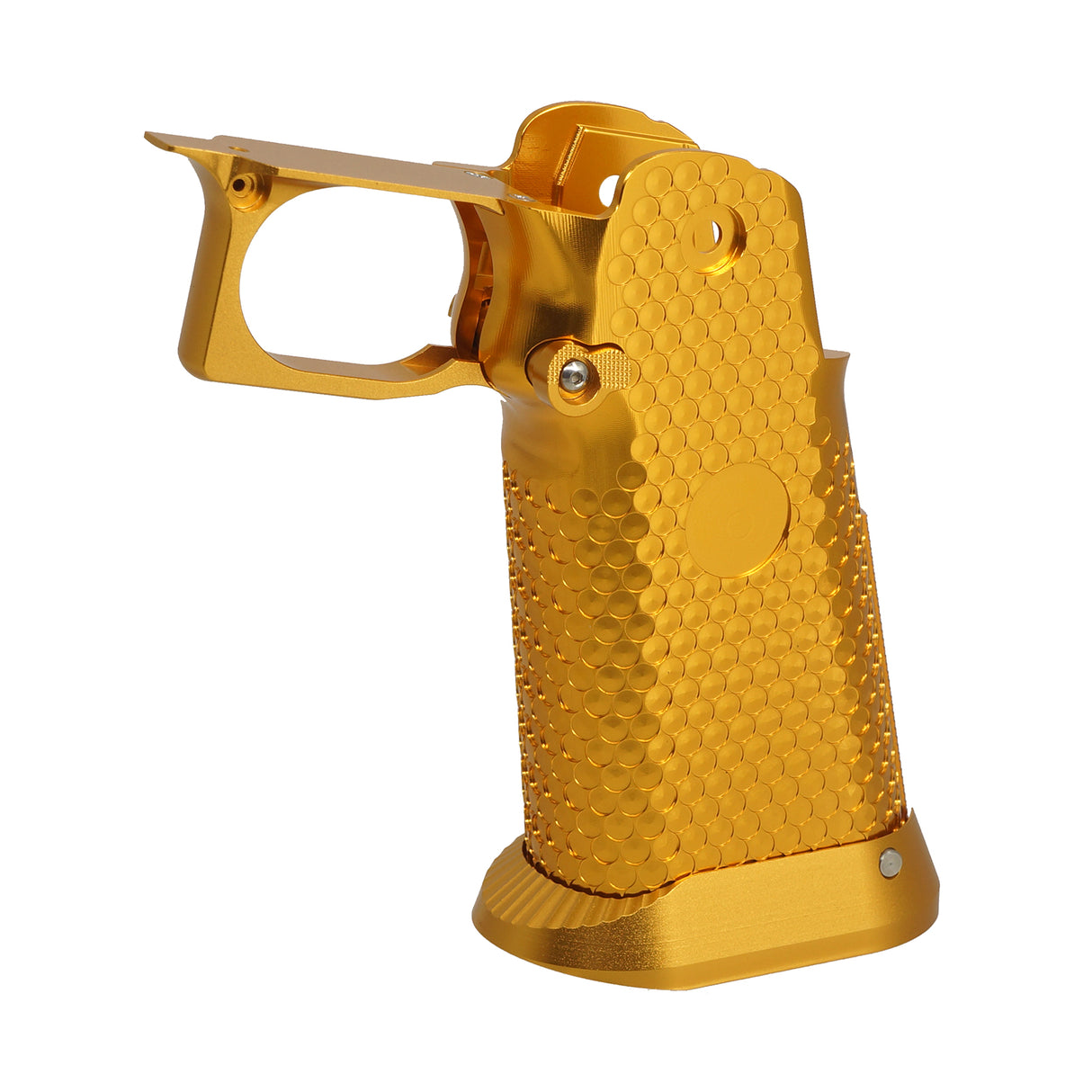 Kung Fu Aluminum CNC Grip for Marui Hi-Capa 5.1 Series ( KF51-301 ) Gold