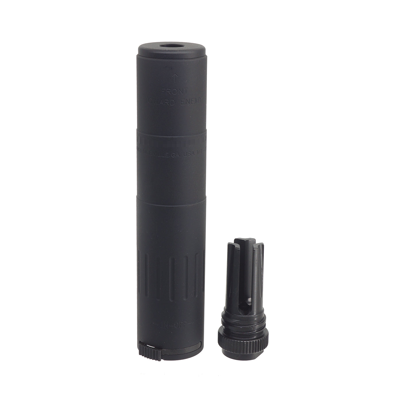 AAC AAC M4-2000 サイレンサー14mm逆ネジ( S002-BK ) – 18 Airsoft