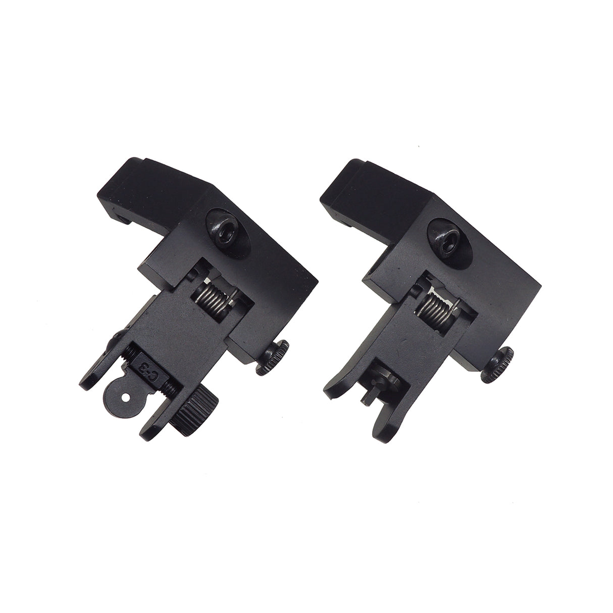 MIC Offset Flip-Up Back Up Sight for 20mm Rail ( MIC-SG0017A )