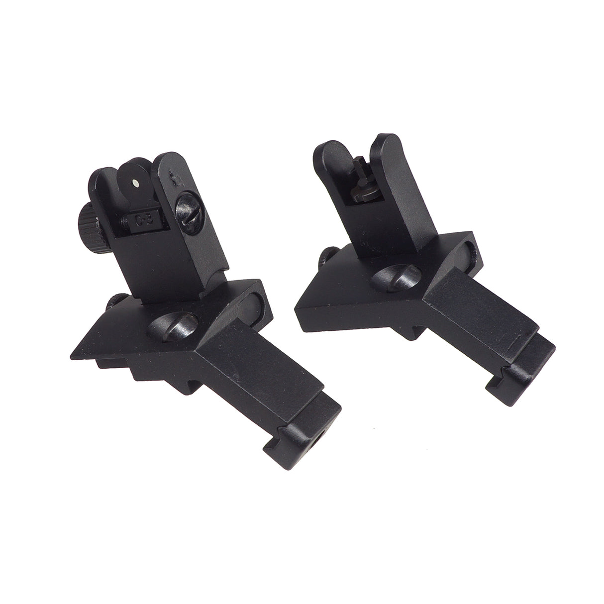 MIC Offset Flip-Up Back Up Sight for 20mm Rail ( MIC-SG0017A )