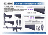 CYMA CGS CAR-15 Stock Set for MWS M4 GBB ( CGS-BT-0018 )