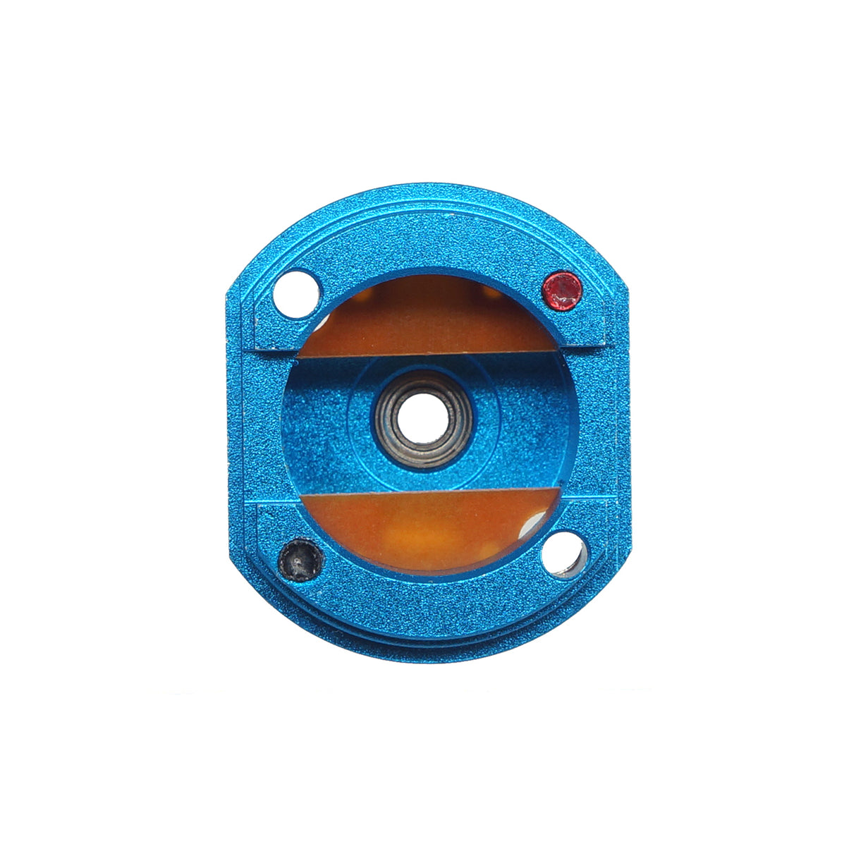 SOLINK CNC Aluminum Brushed Motor Bottom Cover for Solink Motor blue