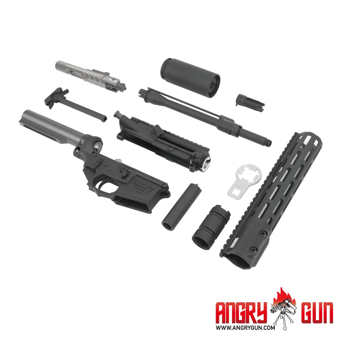 Angry Gun KAC SR15 MOD 2.1 MWS GBB Conversion Kit - Black