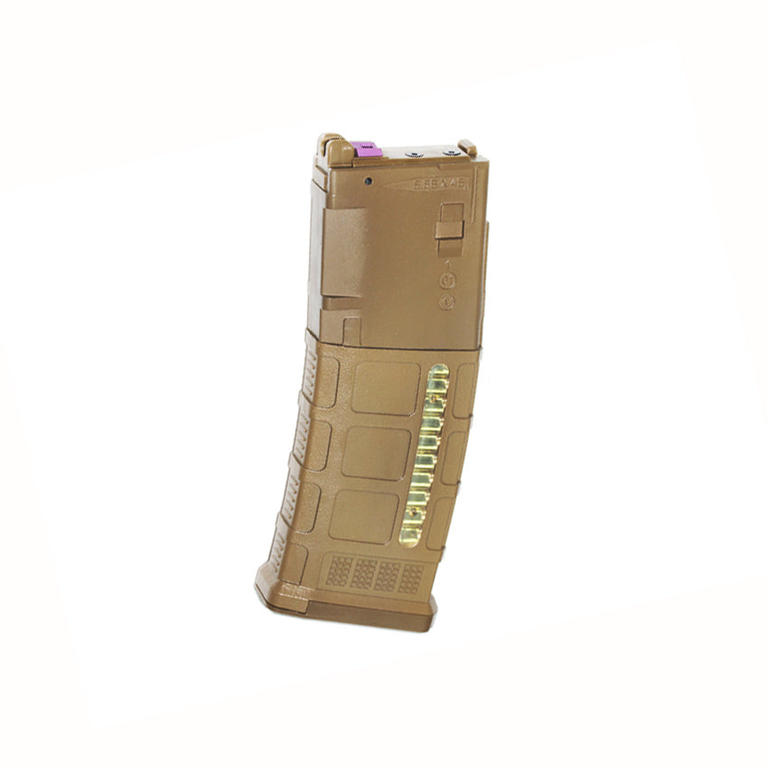 SP System T8 P30 35 Round Gas Magazine for Marui MWS M4 ( P30W-MCT )